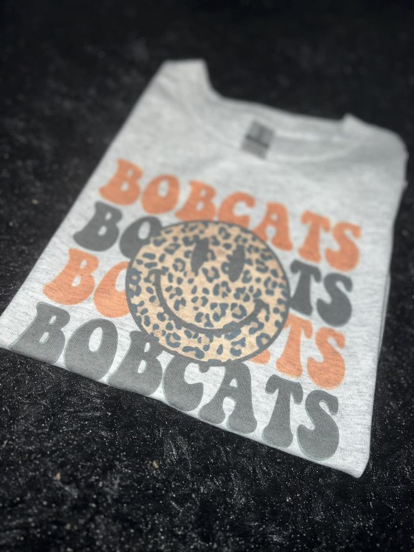 Smiley Bobcat Spirit Shirt