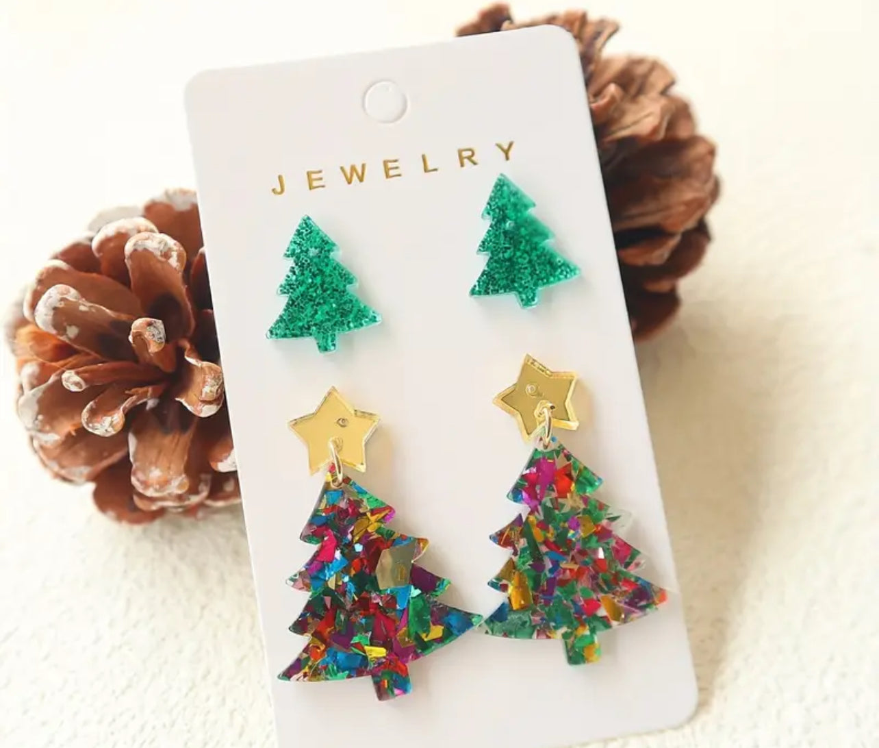 Holiday earrings