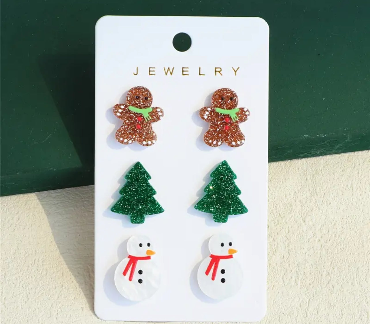 Holiday earrings