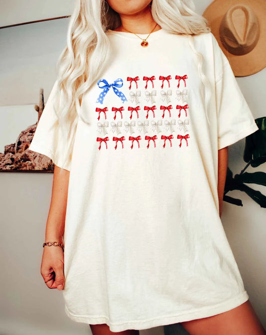 Coquette patriotic tshirt