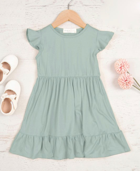 Sage Twirl Dress